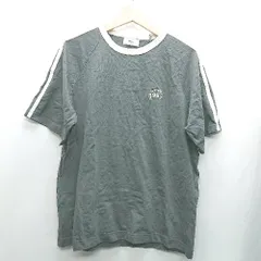 ◇ ⊂ MN.L ワンポイント刺<!-利用不可文字-!> 半袖 Tシャツ サイズF グレー系 メンズ E  【1412090025204】