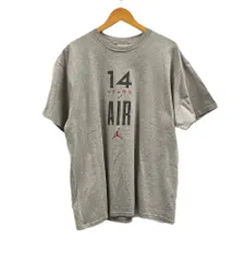 ナイキ NIKE 90's 90年代 銀タグ 14 YEARS OF AIR Michael Jordan マイケル・ジョーダン 引退記念 エアジョーダン VINTAGE ヴィンテージ Tシャツ グレー Lサイズ 101MT-4942