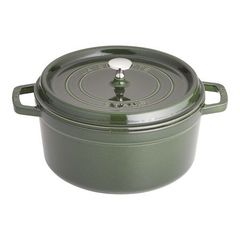 ♡ルクルーゼ　アーティチョーク　20cm カッパーつまみ　緑　両手鍋　新品 ♡ルクルーゼ アーティチョーク 20cm カッパーつまみ 緑 両手鍋 新品