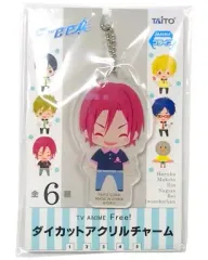 【中古】キーホルダー・マスコット(キャラクター) 松岡凛 ダイカットアクリルチャーム 「Free!」
