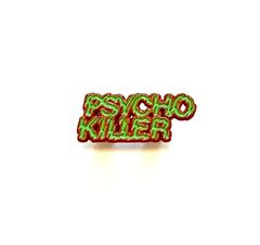 Talking Heads “Psycho Killer - Text Version” enamel pin トーキング ヘッズ ピンズ ピンバッジ