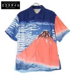 SUN SURF サンサーフ 【新品同様】SS37917 SPECIAL EDITION 葛飾北斎  凱風快晴 半袖アロハシャツ/ L