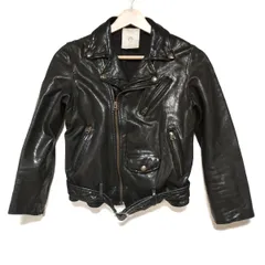 ビューティフルピープル　XXL 新品未開封　レディースシングルライダースブルゾン beautiful people レザージャケット ライダース ビューティフル