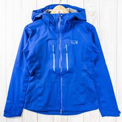 【Women's XS ブルー系】 Mountain Hardwear ( マウンテンハードウェア ) アルケミー フーデッド ジャケット Alchemy Hooded Jacket ナイロン ウェア トップス アウター ジャケット ソフトシェル
