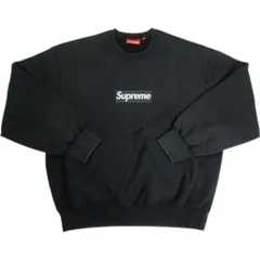 Size【L】 SUPREME シュプリーム 25SS Washed Box Logo Crewneck Black クルーネックスウェット 黒 【中古品-非常に良い】 20818659