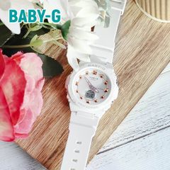 CASIO カシオ Baby-G ベビーG レディース 腕時計 BGA-320-7A2 海外モデル レディース 腕時計 アナデジ ホワイト ベイビージー ベビージー ベイビーg baby-g babyg 女性 防水 時計 ウォッチ
