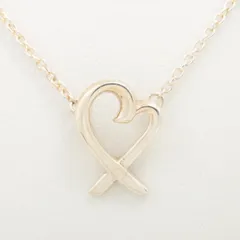 TIFFANY/ティファニー　ラビングハート ネックレス　シルバー925　1.7g　ネックレス　【中古】