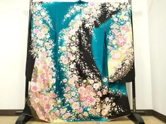 平和屋着物●豪華振袖　雪輪草花文　金彩　正絹　逸品　CAAW4405hy 平和屋着物○豪華振袖 雪輪草花文 金彩 正絹 逸品 CAAW4405hy - メルカリ