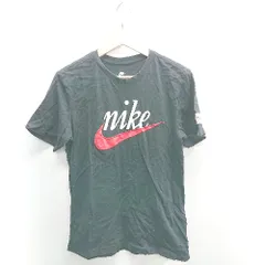 ◇ ⊂ NIKE ナイキ ロゴプリント 半袖 Tシャツ サイズS ブラック系 レディース E  【1410100012794】