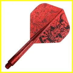 【在庫処分】コンドル CONDOR Bubalus James Bailey モデル フライト シャフト一体型 TiTO ティト ダーツ スタンダード S ラメレッド