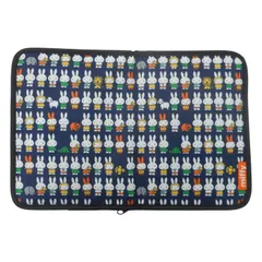 新品 母子手帳ケース 色んなミッフィーがずらりと並んで可愛い 見開きタイプに片面ジャバラポケットがついて便利 miffy 母子手帳サイズ13×18cm 保険証 診察券 キャッシュカード等をまとめるのに便利な マルチケース エンプレットベール(R)