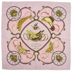 エルメス HERMES スカーフ カレ90 SPRINGS スプリング シルク