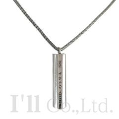 ティファニー シルバー925 バーネックレス TIFFANY&Co. ティファニー 1837 バー ネックレス SV925 シルバー