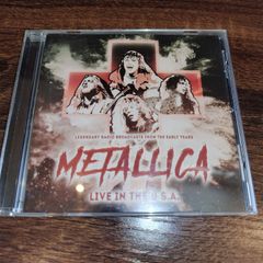 METALLICA「LIVE IN THE U.S.A.」輸入盤中古CD　ヘヴィメタル　管理番号054
