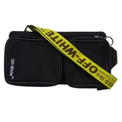 【新品タグ付き】オフホワイト　ウエストポーチ　ボディバッグ off white オフホワイト ボディバッグ OMNA110E20FAB0011000
