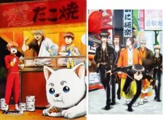 【中古】クリアファイル 銀魂 A4/B5クリアファイルセット(2枚組) 大阪限定