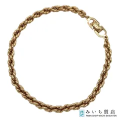 Christian Dior ディオール ブレスレット 約8.9g ゴールドカラー アクセサリー H20430