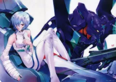 【中古】ポスター A3クリアポスター 綾波レイ 「くじ引き堂 貞本義行 新世紀エヴァンゲリオン オンラインくじ」 A-3賞