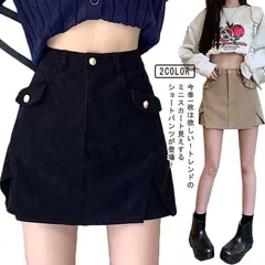 スカートショートパンツ ミニスカ ショートパンツ ハイウェスト ミニスカート カーゴスカート スカートショートパンツ スカパン キュロット Aライン ボトムス 台形 スカート風 ストリート ショート丈#yskma603412