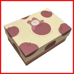 【数量限定】【JANUARY】かわいいクマ ギフトボックス ダブルカラー 贈り物 誕生日 記念日 パッキングボックス ラッピング用品 大容量 包装 ガールフレンド (Sサイズ くま)
