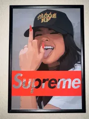 supreme シュプリーム マイク•タイソン レディー•ガガ 希少ポスター supreme シュプリーム マイク•タイソン レディー•ガガ 希少ポスター