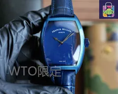 【今日WTO】Franck Muller フランクミュラー 酒桶型アーチ型ケース腕時計 オートマチック機械式ムーブメント-WTO輸入2-QL74
