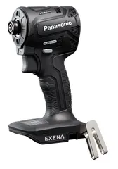 【数量限定】パナソニック 充電インパクトドライバー EXENA 本体のみ (ケース/充電器/電池パック 別売) デュアル(14.4V/18V対応)+BRAIN 電子クラッチ搭載 Pシリーズ EZ1PD1X-B ブラックのサムネイル