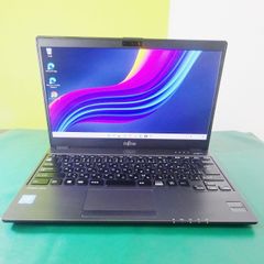 15.5mmの超薄型！超軽量ボディ約799g！第7世代【カメラ・フルHD1920x1080・office】FUJITSU / LIFEBOOK U937/P / Celeron / 4GB / SSD128G