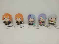 プロジェクトセカイ プロセカ ふわぷち 神代類 青柳冬弥 日野森志歩 東雲彰人 ミニぬいぐるみ 中古 [MB-4745]