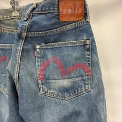 EVISU 青耳セルヴィッチ デニム　サイズ32x35 日本製　06112303　01