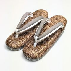 特別価格 高級草履 畳表 2ノ5 烏 手縫い×蜥蜴(とかげ) 稀少 ラスト1点 