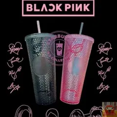 希少❗️Blackpink ✖︎ Starbucks コラボタンブラー 日本未発売】即完してたBLACKPINKとスタバコラボが鬼可愛すぎて