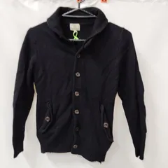 GREEN LABEL RELAXING グリーンレーベルリラクシング ニット ジャケット トップス セーター Sサイズ ブラック 黒 ボタン カーディガン シンプル きれいめ カジュアル 服 メンズ ユニセックス 着回し 正規品 動作確認済 省エネ 家庭用 