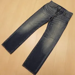 -613★ Levi's リーバイス 505 ユーズド加工 古着 ジーンズ W32 ★ デニムパンツ