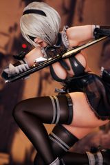 Stellar Blade × NieR:Automata ヨルハ非公式儀礼服 2B コスプレ 衣装