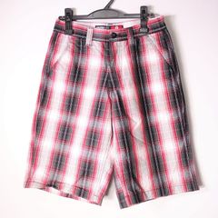 サウスポール ハーフパンツ ショート チェック メンズ W29 ズボン ボトムス 古着