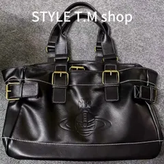 Vivienne Westwood レザー トートバッグ ハンドバッグ オーブ