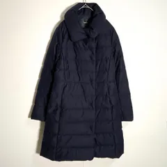 theory ダウンコート ウール ネイビー S