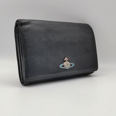 ヴィヴィアンウエストウッド　折り財布　ブラック　黒 マルチカラー