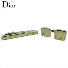 DIOR カフリンクス　ネクタイピン　２点セット ロゴ 楽天市場】ディオール ネクタイピン カフスの通販