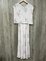 gelato pique ジェラートピケ 花柄 キャミワンピ ワンピース ルームウェア sizeF/ピンク ■◆ レディース