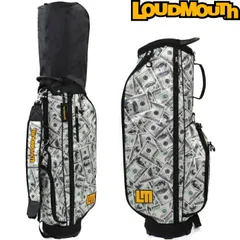LOUDMOUTH ラウドマウス　LM-CB0030 キャディバッグ　Hunnids（136） ハニッド ドル紙幣柄のサムネイル