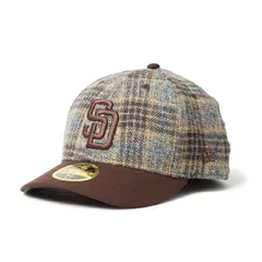 [即納]NEWERA ニューエラ LP 59FIFTY MLB Plaid Flannel フランネル チェック サンディエゴ･パドレス ブラウン バーンウッド メンズ 男性 帽子 ハット 小物 国内正規品 正規取扱店 NEW ERA  プレゼント ギフト