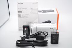 SONY ビデオカメラ HDR-CX485 32GB 光学30倍 ホワイト Handycam HDR-CX485 WC