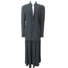 ジョルジオアルマーニ ロングジャケット スカート セットアップ ジョルジオアルマーニ GIORGIO ARMANI スーツ セットアップ