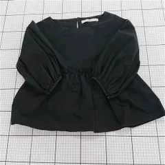 ◇ Θ Tiara ティアラ フレア 長袖 トップス カットソー ブラック系 レディース E  【1509100079583】のサムネイル