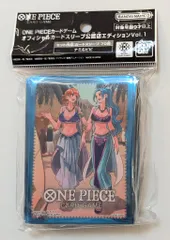 BANDAI オフィシャルカードスリーブ 公認店エディションVol.1 ONE PIECEカードゲーム ナミ&ビビ 70枚