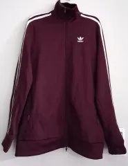 極美品 アディダス ベッケンバウアートラックジャケット マルーン S 有名人着用 adidas トラックジャケット ベッケンバウアー マルーン XL