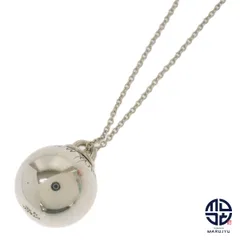 TIFFANY & CO. Tiffany ティファニー Ag925 SILVER シルバー ハードウェア ボール ネックレス ロングチェーン ジュエリー アクセサリー ブランド