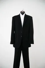 【 美品 MAZZO セレモニースーツ(ジャケット＆パンツ) 上下セット black size Y-L】